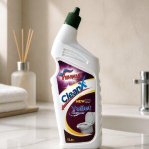Toilet Cleaner reddish pink without HCL 1 Ltr